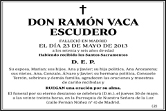 Ramón Vaca Escudero